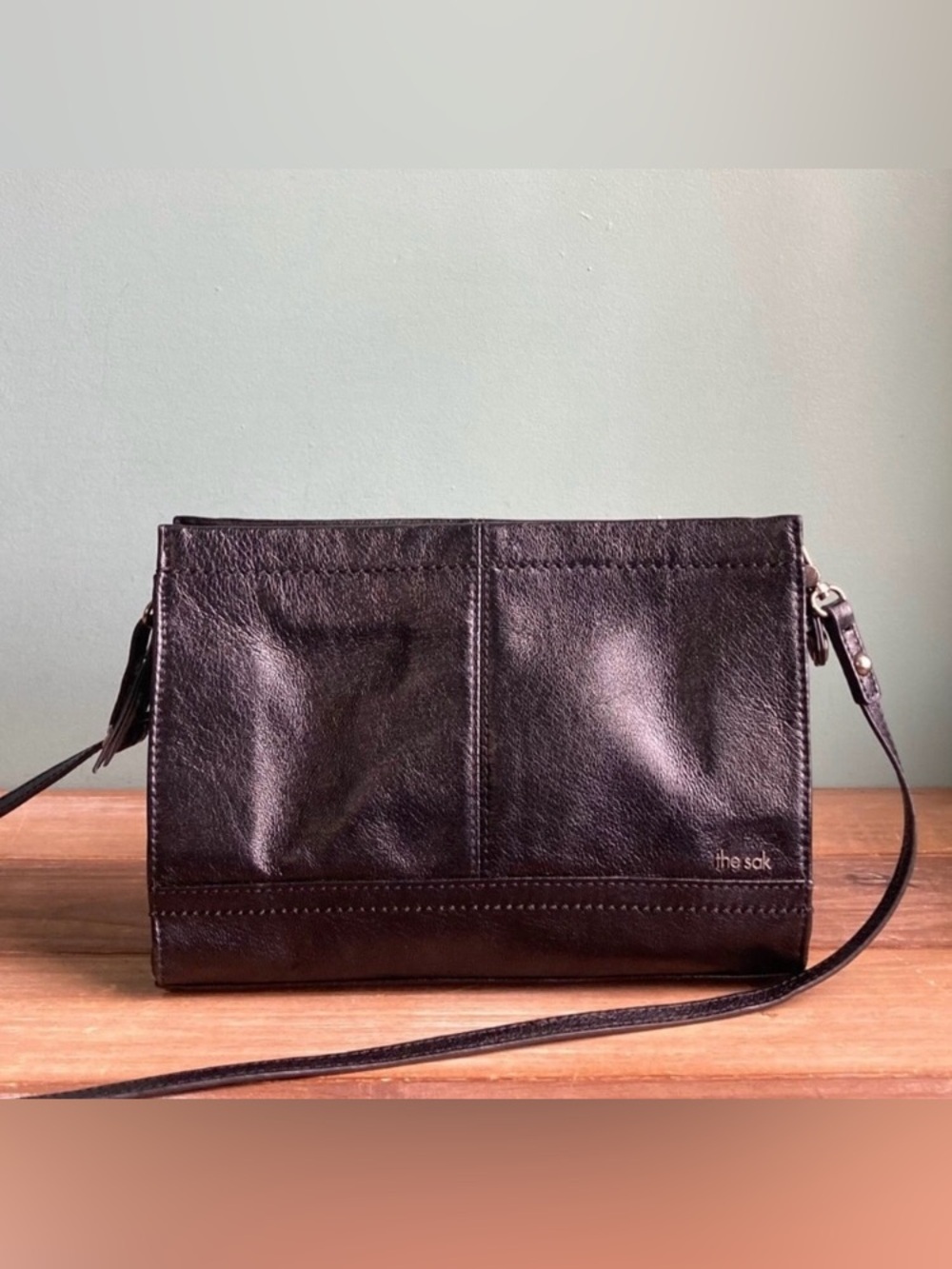 The Sak Iris Leather Crossbody Bag
